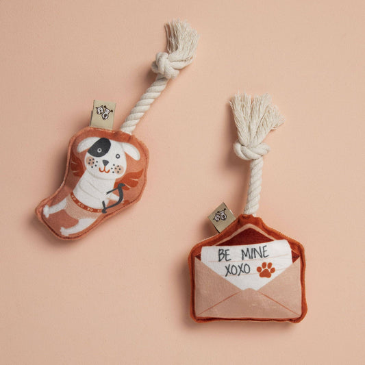 Mini Dog Toy Set | Valentine's Day Cupid - Dear John