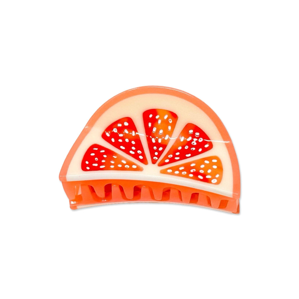 Mini Grapefruit Slice Hair Claw Clip - Dear John