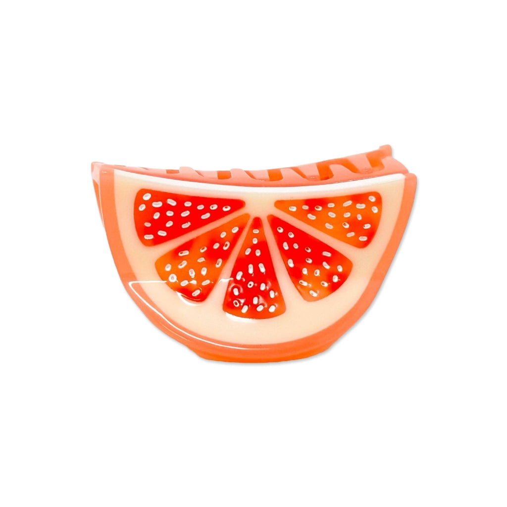Mini Grapefruit Slice Hair Claw Clip - Dear John