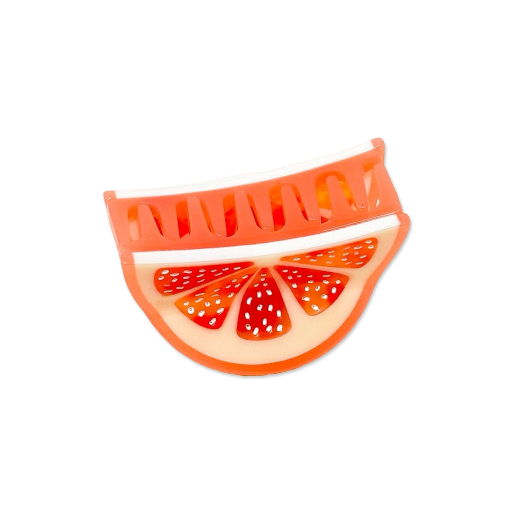 Mini Grapefruit Slice Hair Claw Clip - Dear John