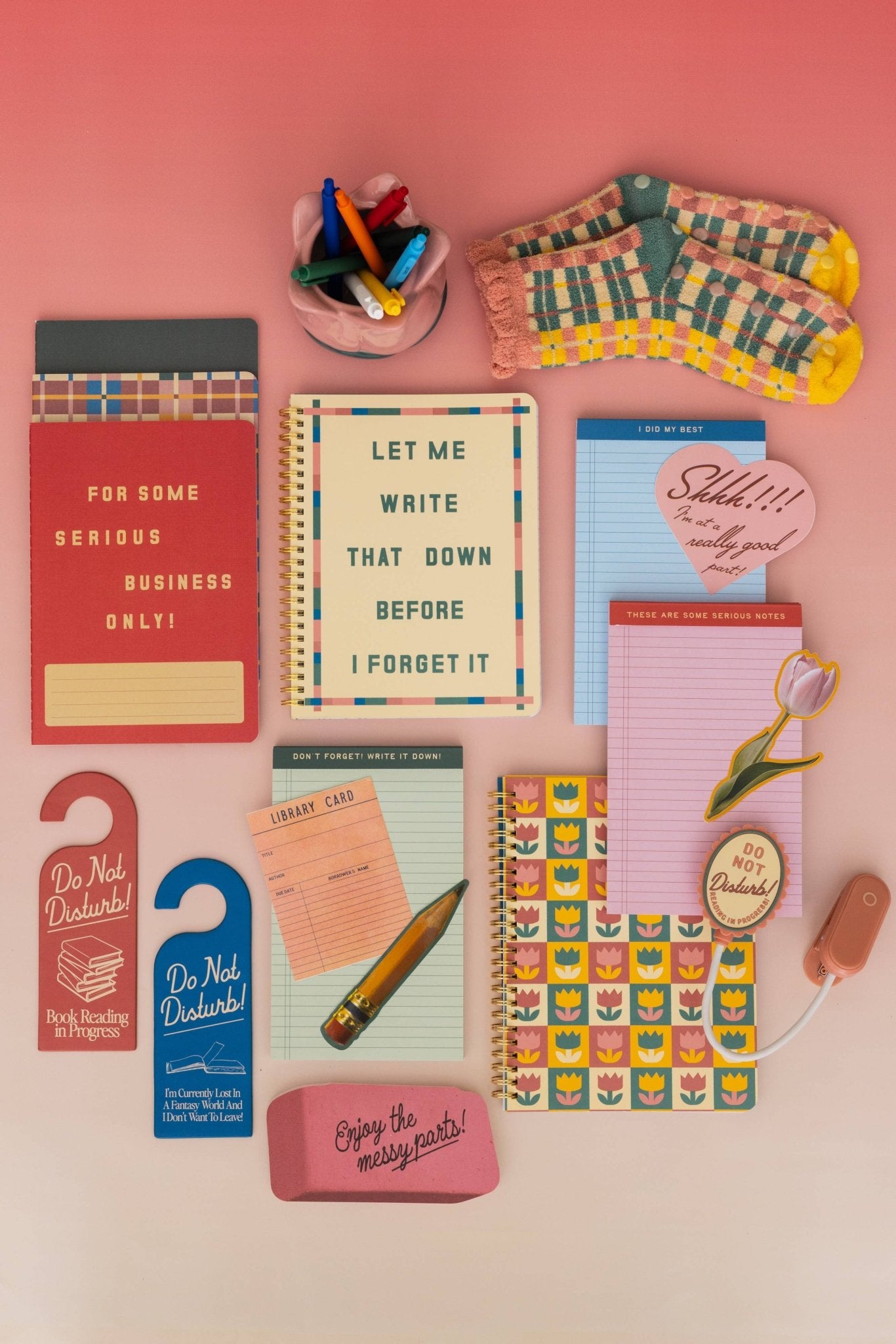 Mini Legal Pad Set, Serious Notes - Dear John
