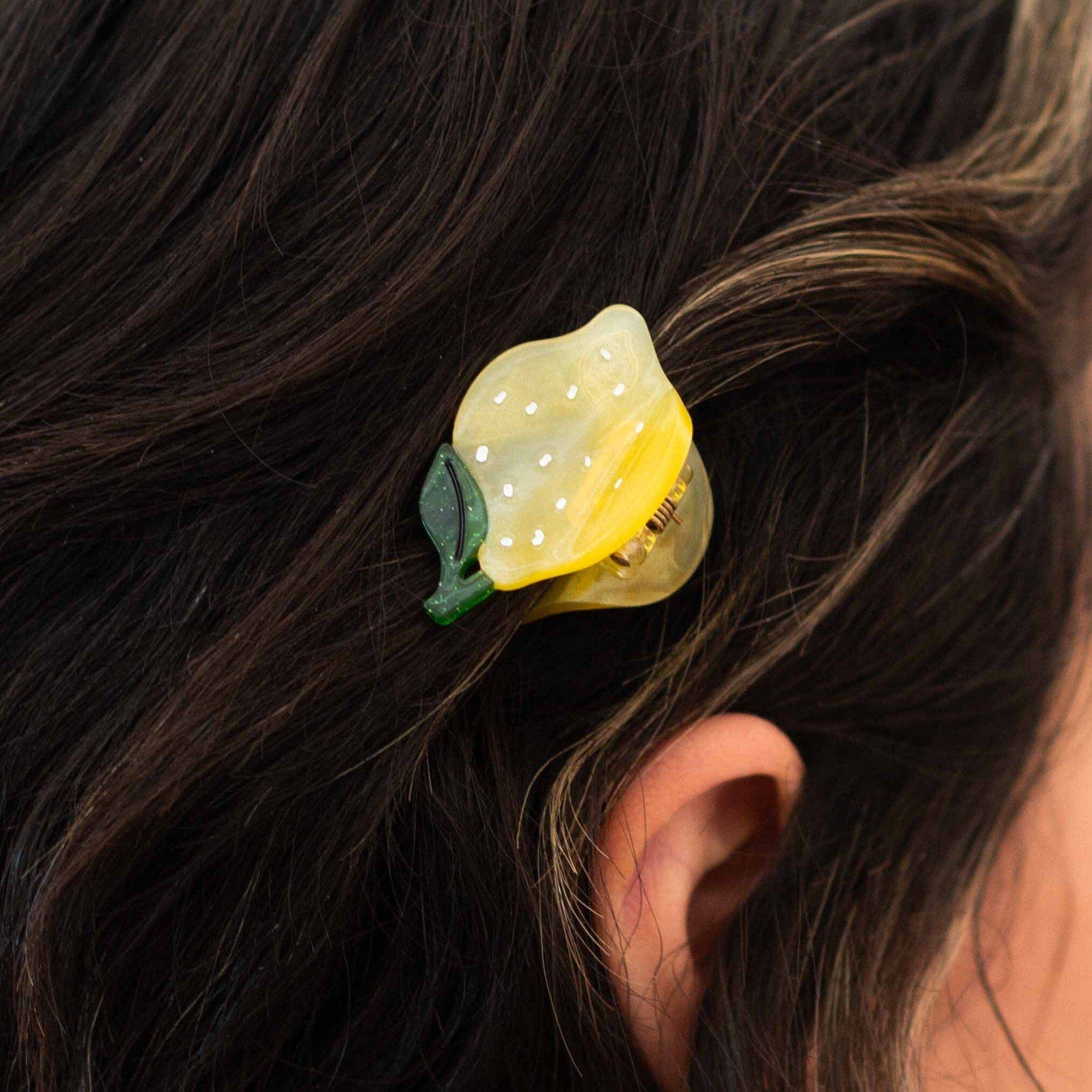 Mini Lemon Hair Claw Clip — Jenny Lemons - Dear John
