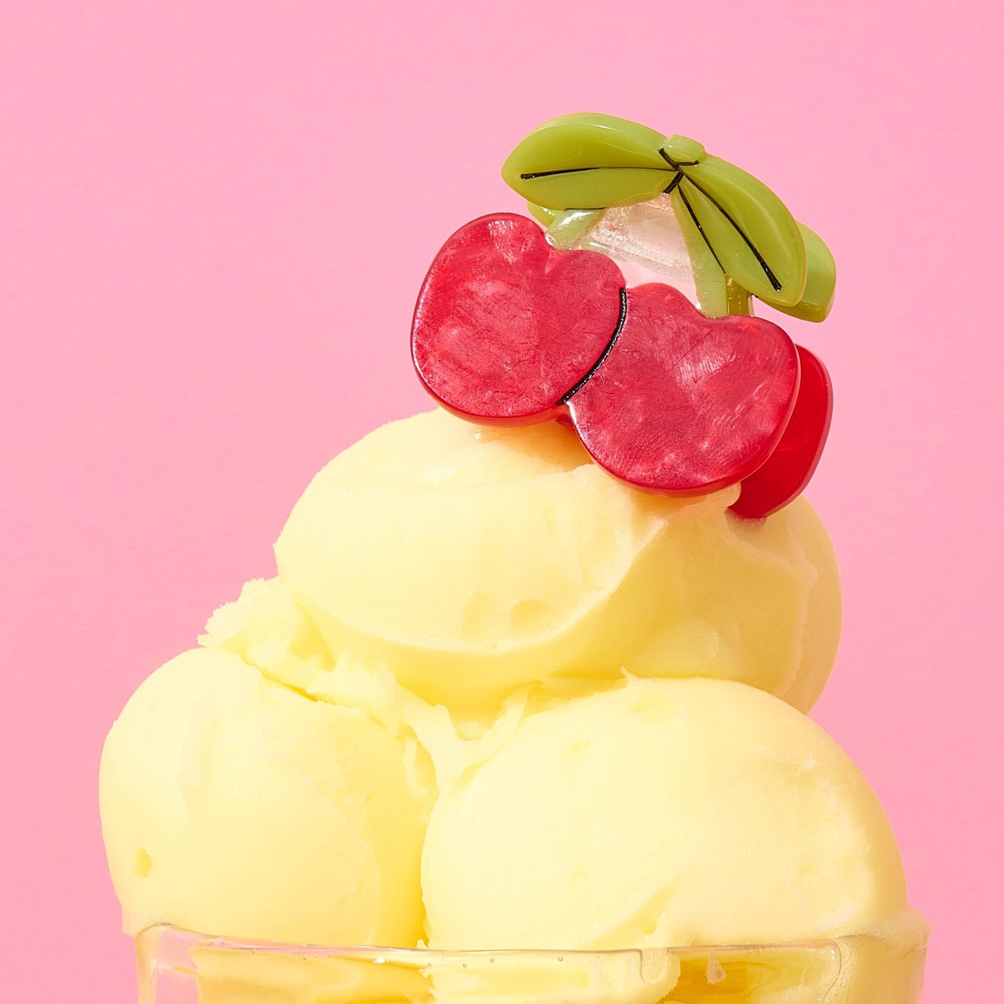 Mini Maraschino Cherries Hair Claw Clip - Dear John