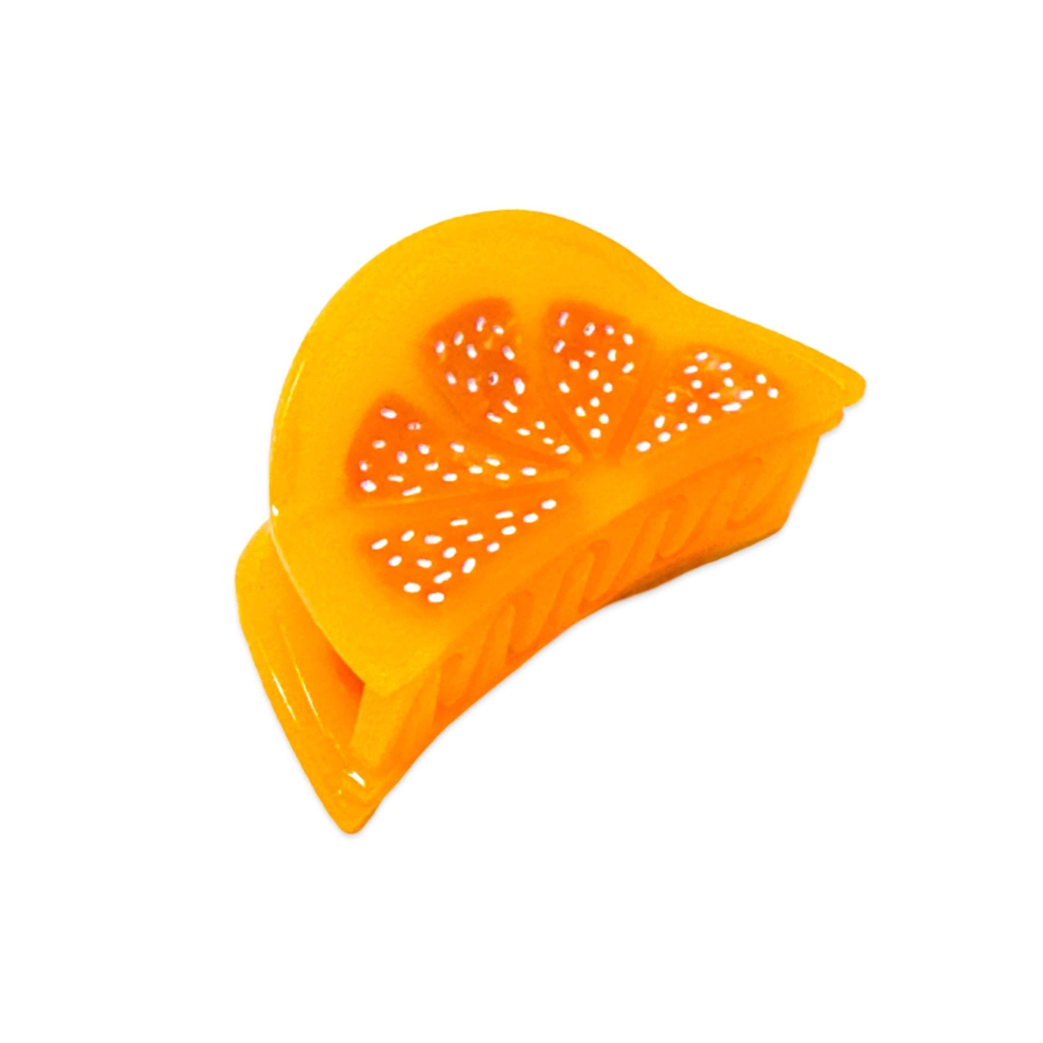Mini Orange Slice Hair Claw Clip - Dear John