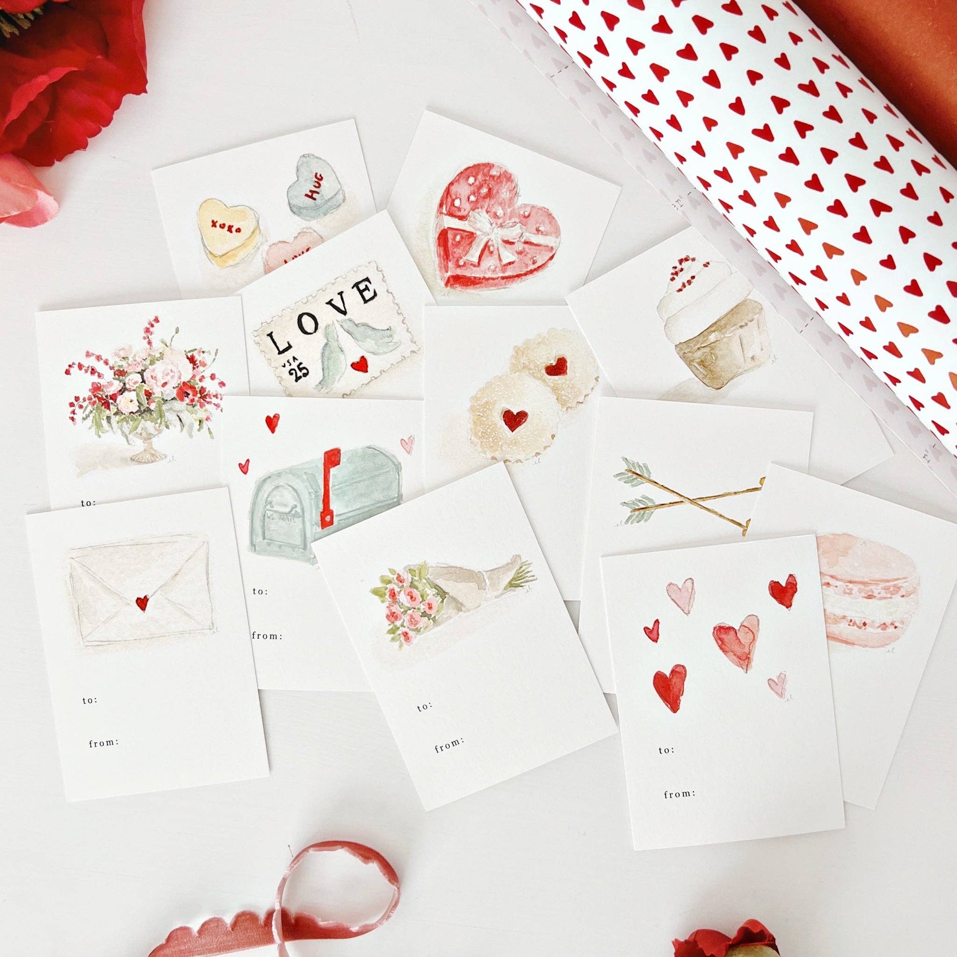 Mini valentines - Dear John