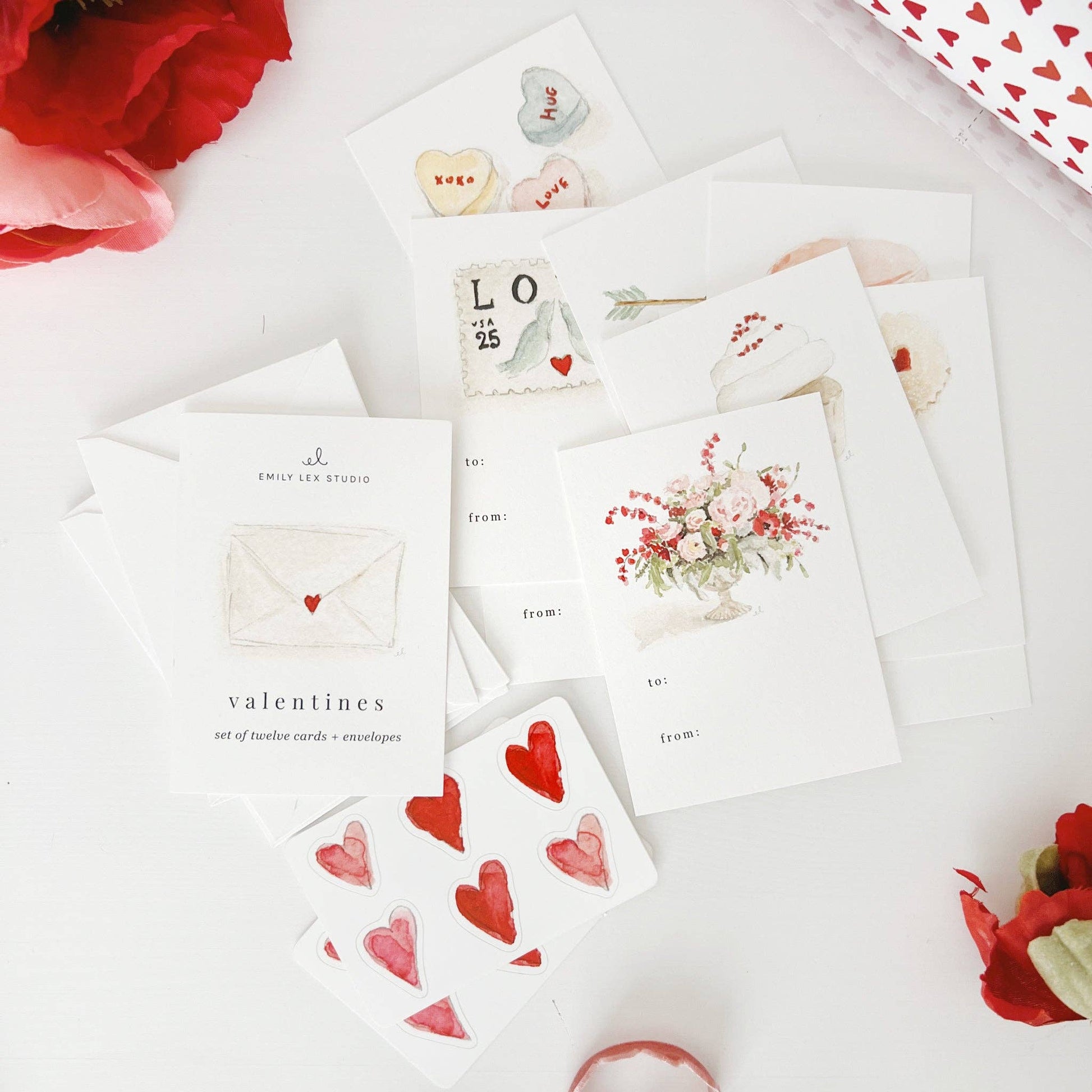 Mini valentines - Dear John