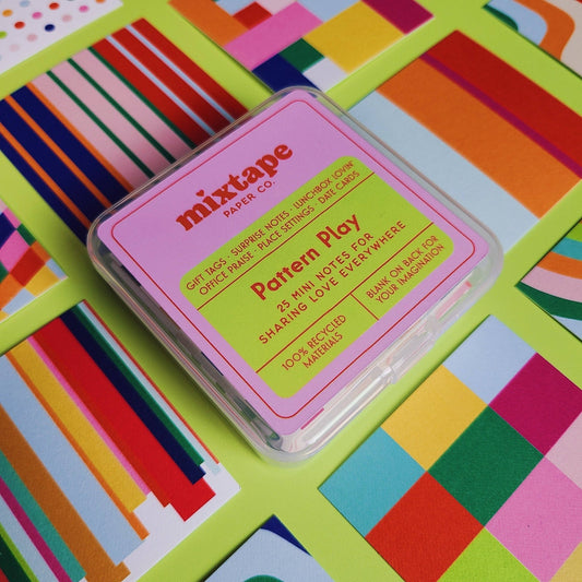 Mixtape Paper Co. - PATTERN PLAY ✨ mini notes - Dear John