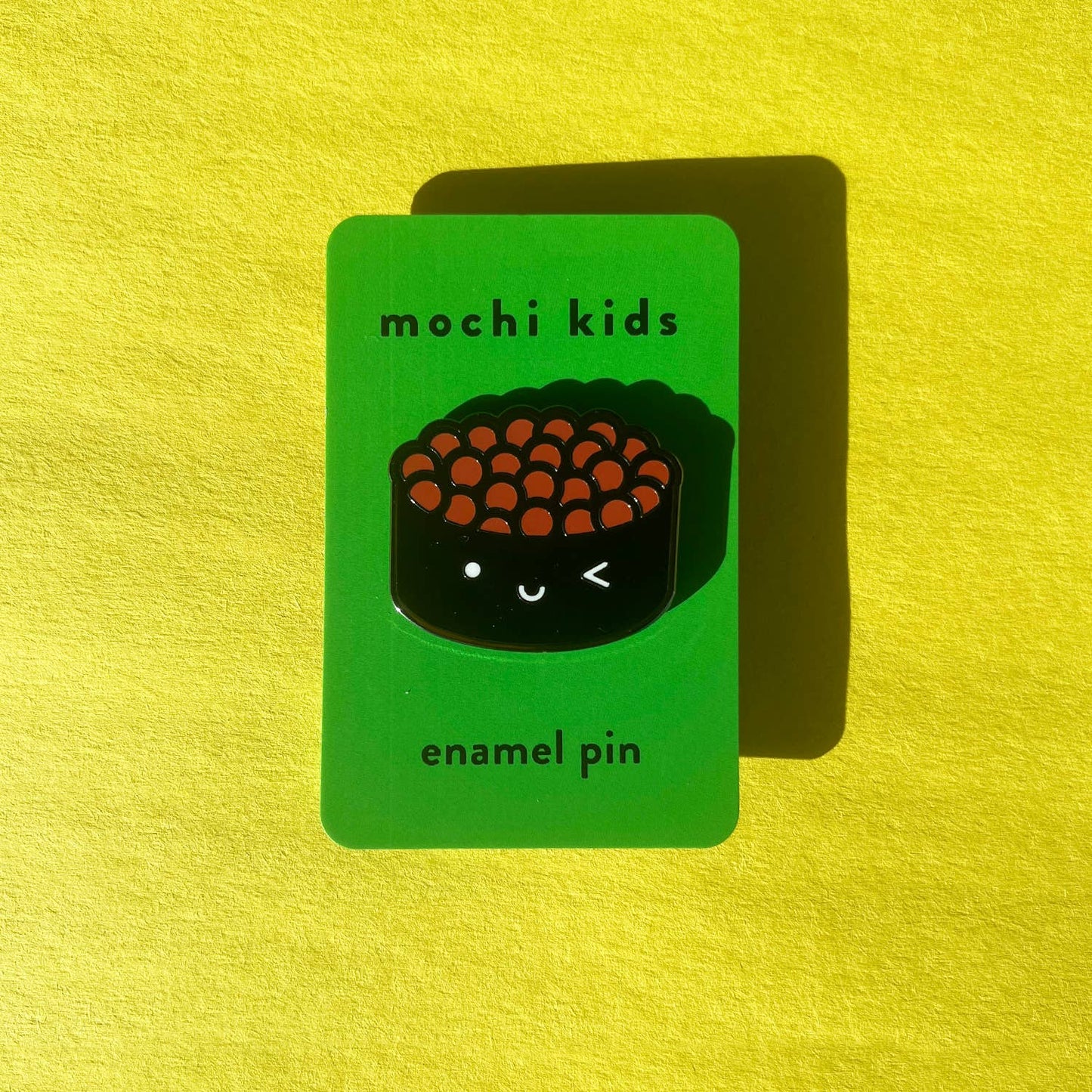 Mochi Kids - Ikura Sushi Enamel Pin - Dear John