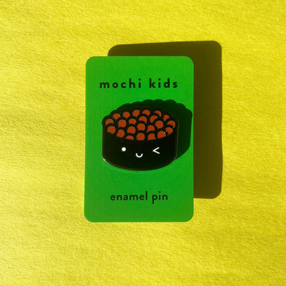 Mochi Kids - Ikura Sushi Enamel Pin - Dear John