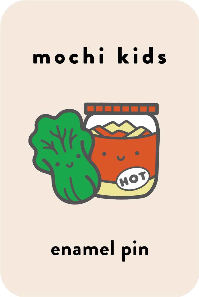 Mochi Kids - Kimchi Enamel Pin - Dear John