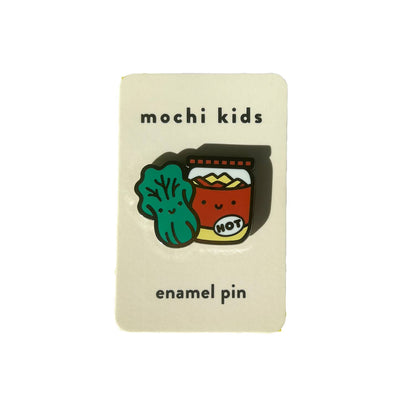 Mochi Kids - Kimchi Enamel Pin - Dear John