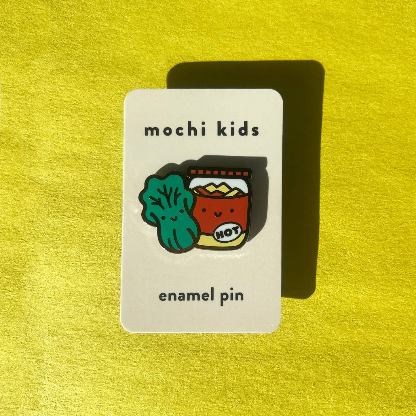Mochi Kids - Kimchi Enamel Pin - Dear John