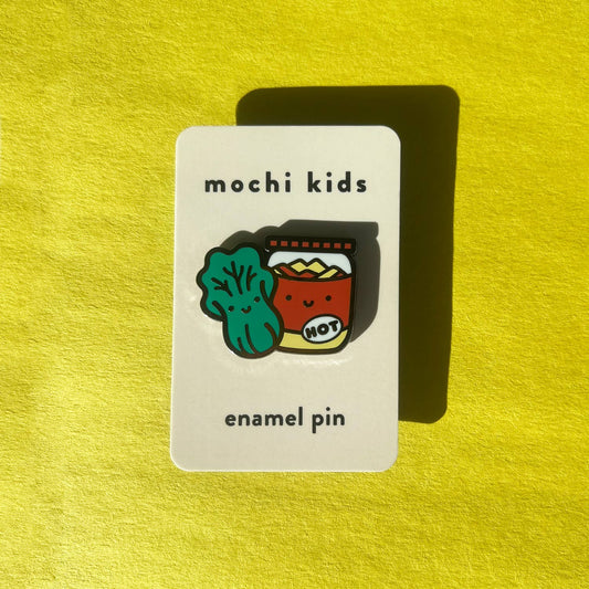 Mochi Kids - Kimchi Enamel Pin - Dear John