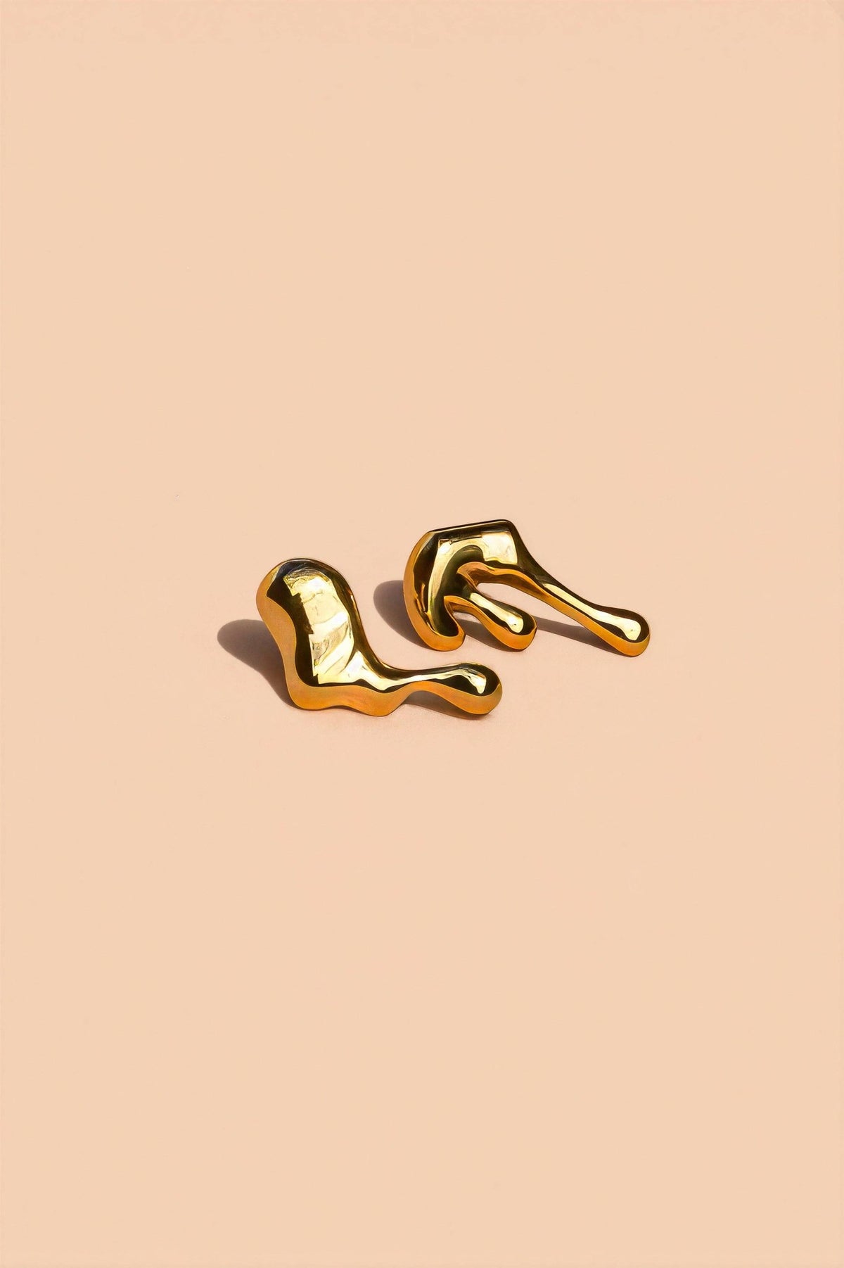 Molten Studs - 18K Gold Plated - Dear John