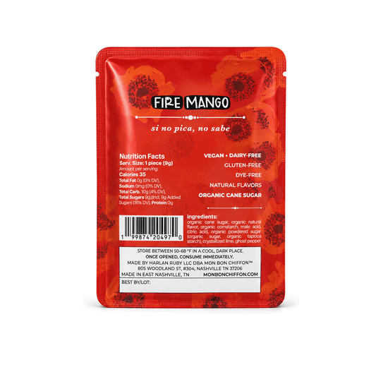 Mon Bon Chiffon - Fire Mango Ghost Pepper Cotton Candy Puff - Dear John