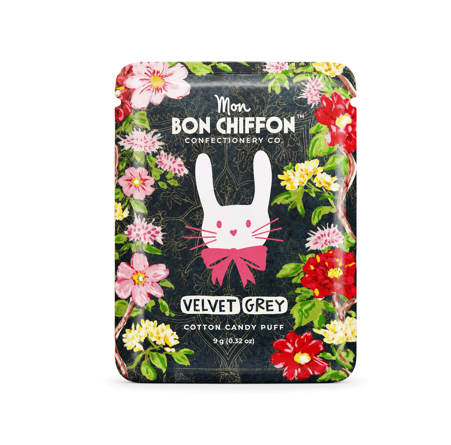 Mon Bon Chiffon - Velvet Grey - Bergamot Marshmallow Cotton Candy Puff - Dear John
