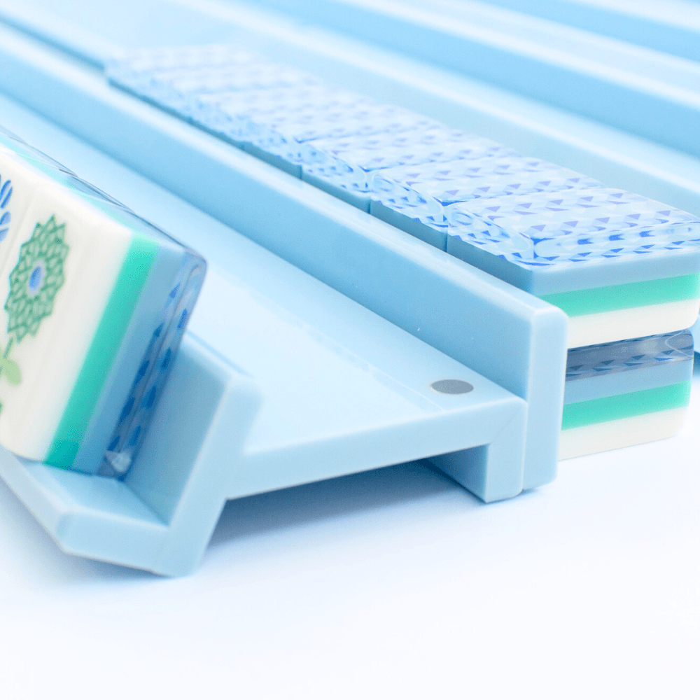 My Fair Mahjong - MAHJONG RACKS | Premium Acrylic | 4 Racks + 4 Pushers - Dear John