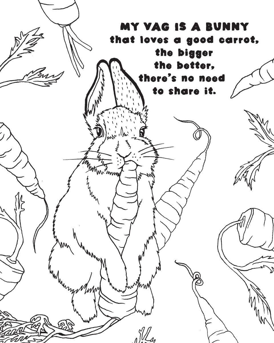 My Vag: A Rhyming Coloring Book - Dear John