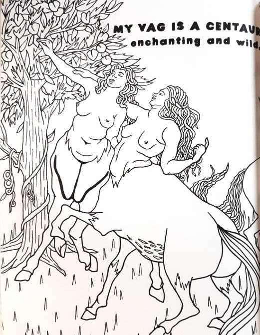 My Vag: A Rhyming Coloring Book - Dear John