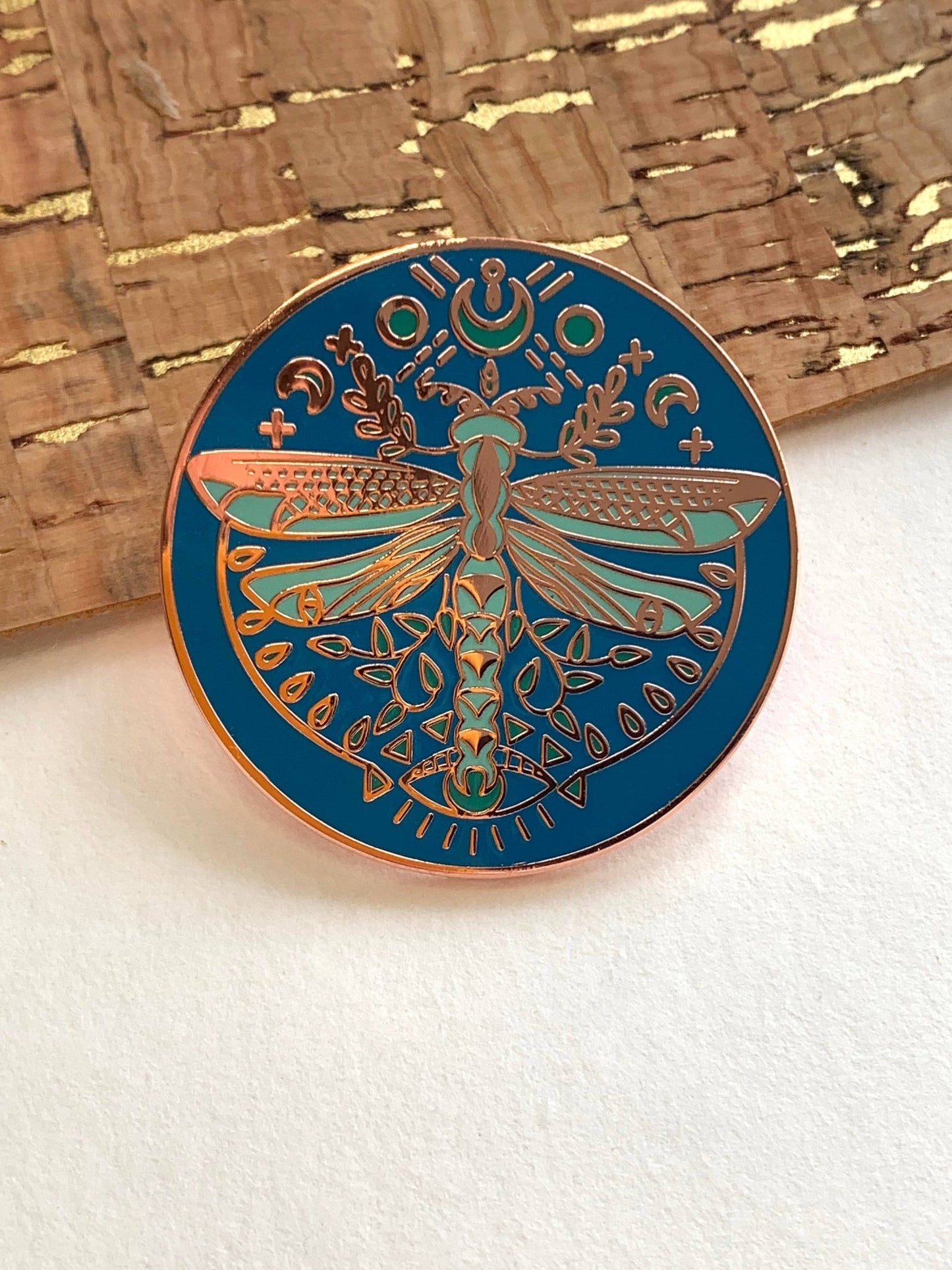 Mystic Dragonfly Enamel Pin - Dear John