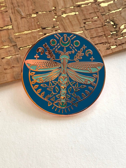 Mystic Dragonfly Enamel Pin - Dear John
