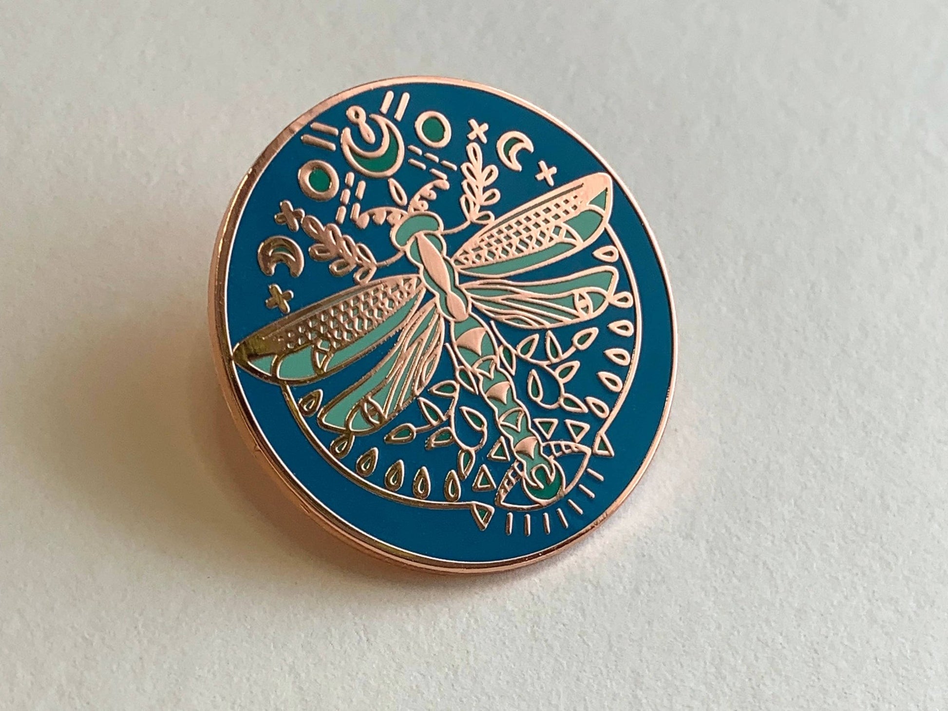 Mystic Dragonfly Enamel Pin - Dear John