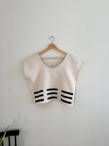 Nature linen top - Dear John
