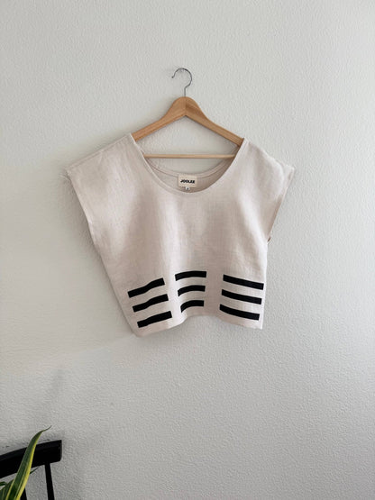 Nature linen top - Dear John