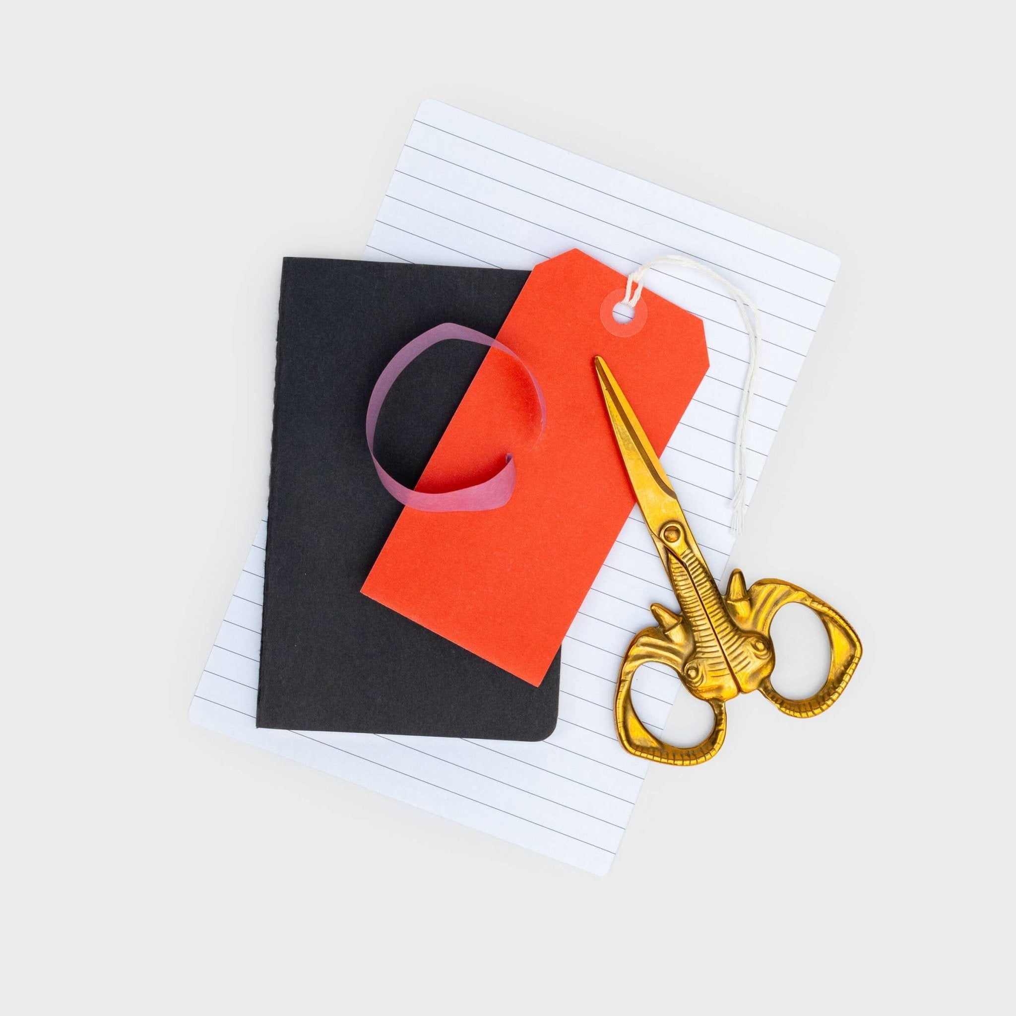 No Bull! Jumbo Elephant Scissors — Heavy - Duty Stainless Steel, Brass - Plated - Dear John