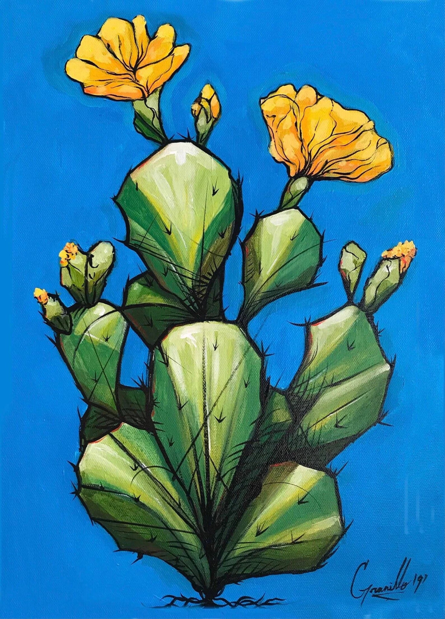 "Nopal" Print by Chris Granillo - Dear John