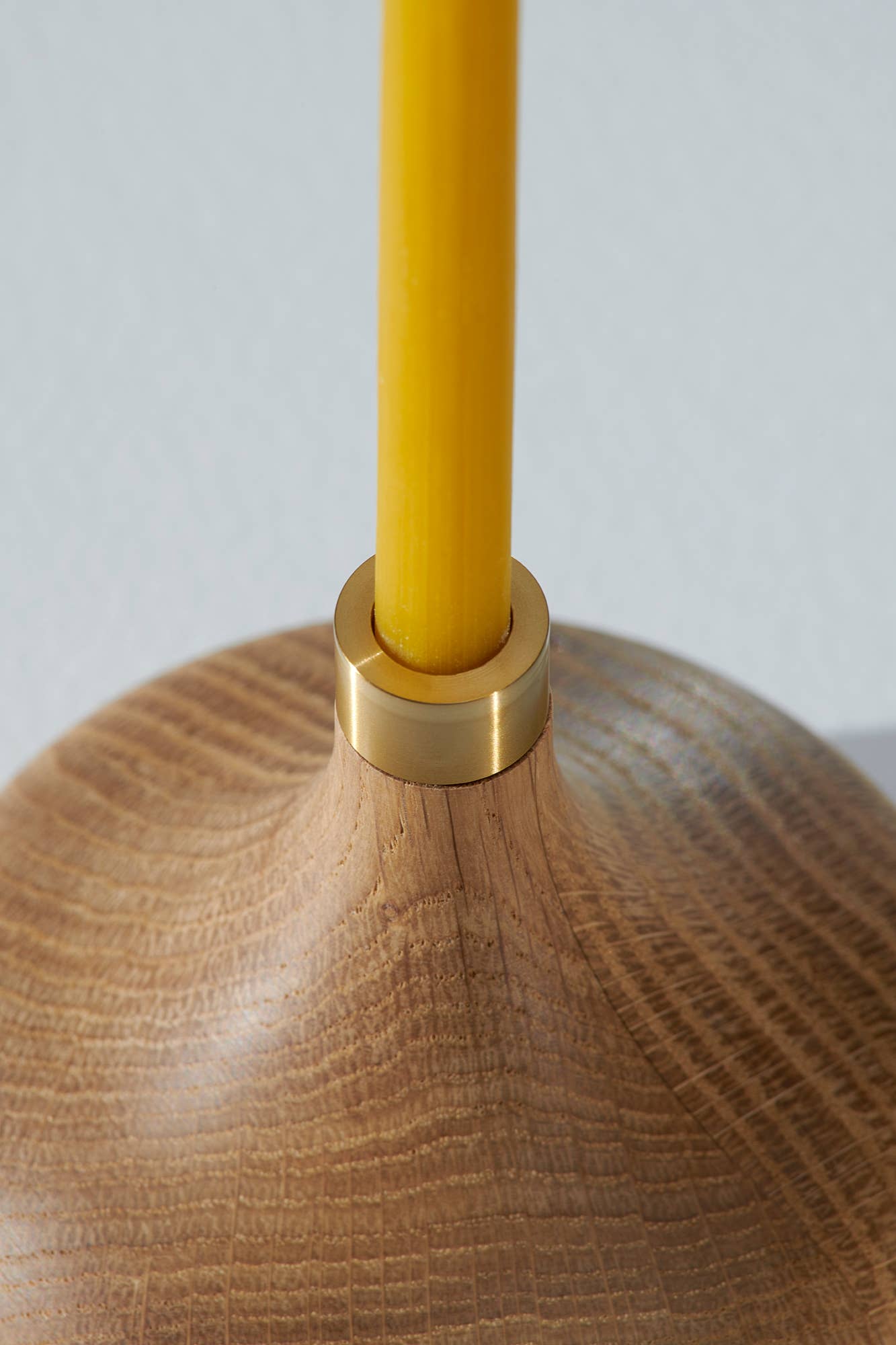 Oak Candle Holder - Dear John