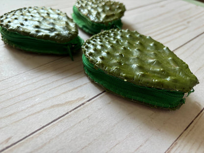 One Gag Gift Coin Purse Nopal Cactus - Dear John