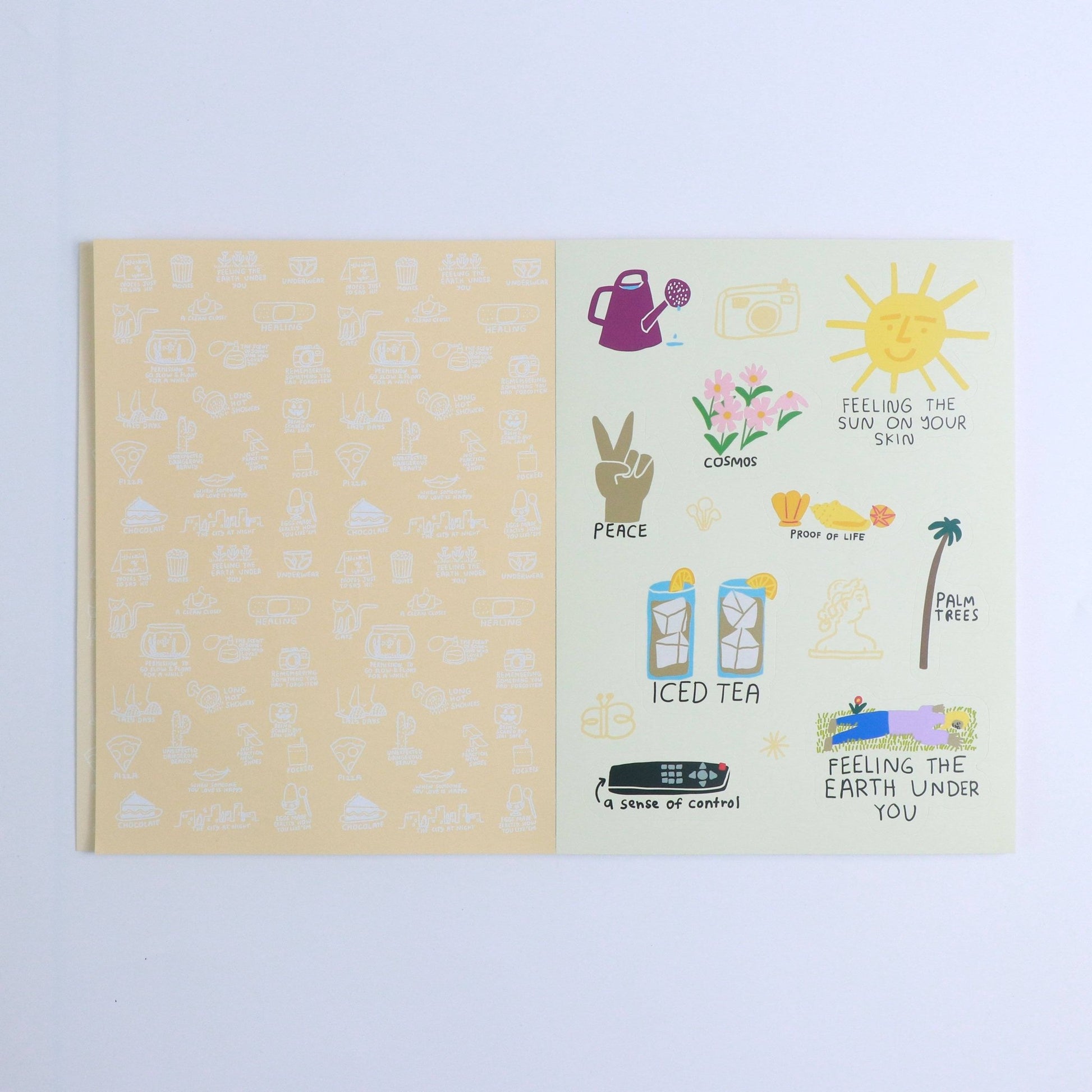 Only Good Things Sticker Book — 186 Joyful Stickers - Dear John