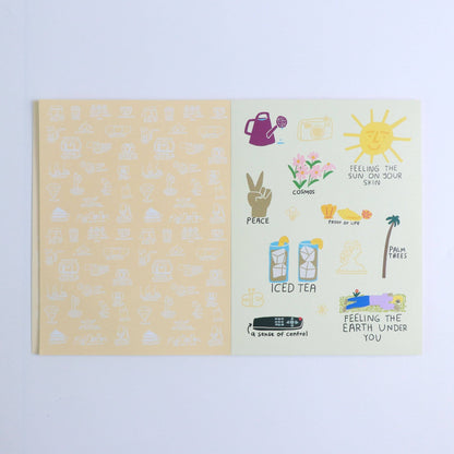 Only Good Things Sticker Book — 186 Joyful Stickers - Dear John