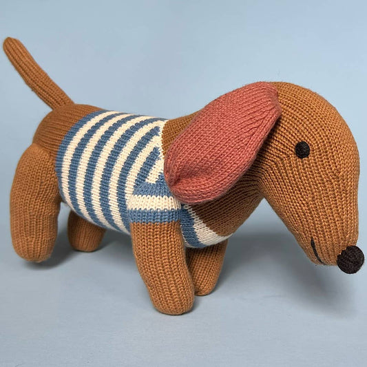 Organic Dog Stuffed Animal Toy — Hypoallergenic & Machine Washable - Dear John