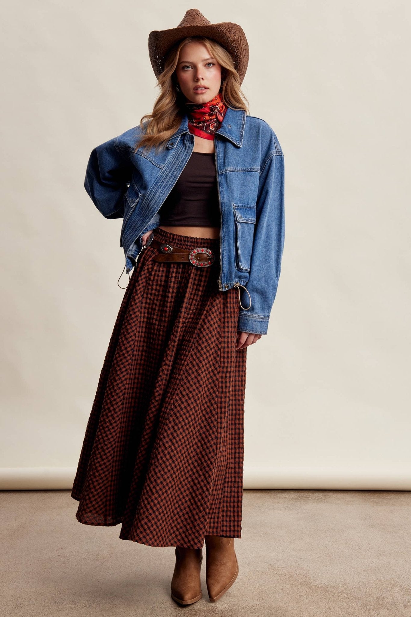 Oversized Utility Denim Jacket - Dear John
