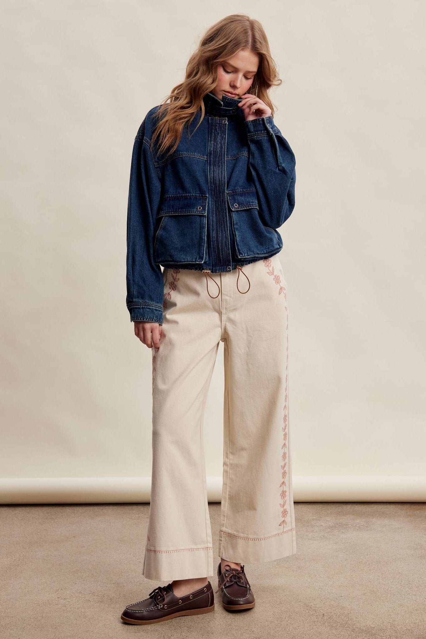 Oversized Utility Denim Jacket - Dear John