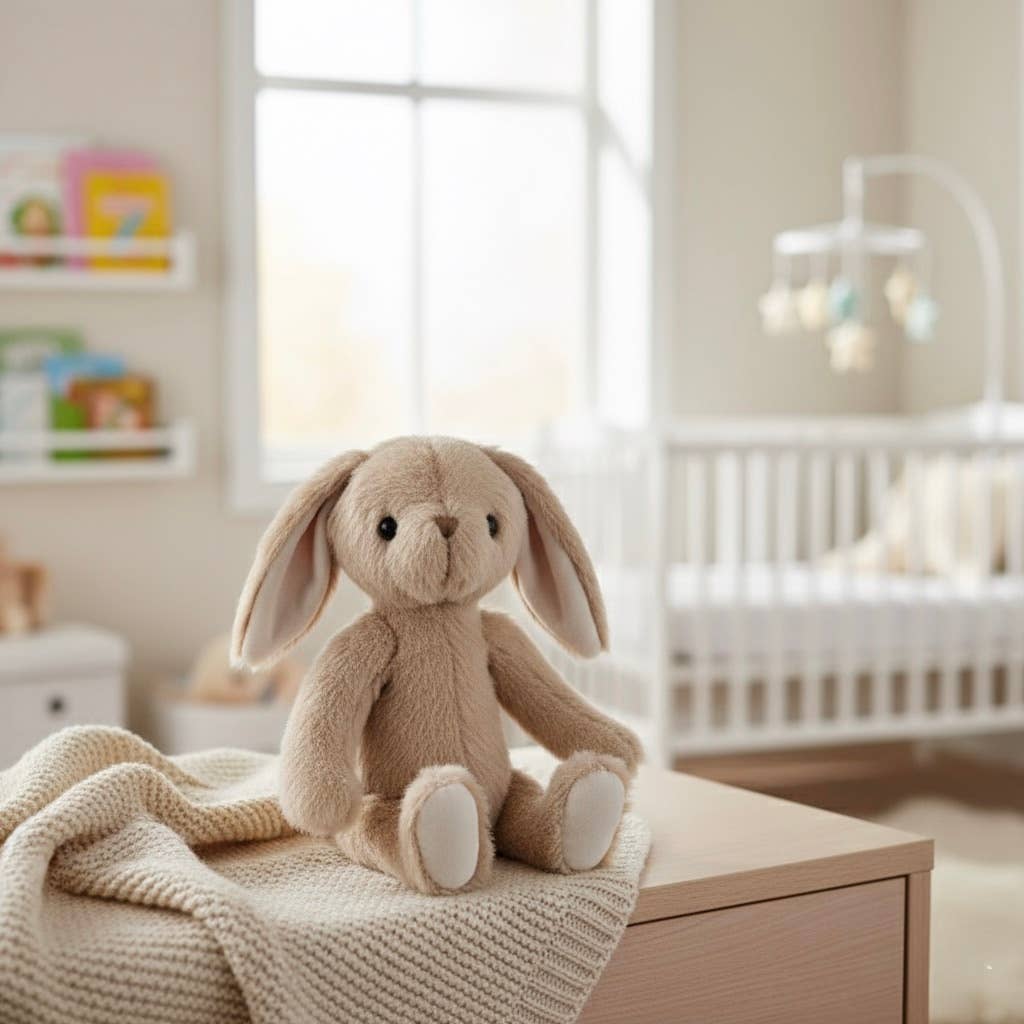 Ozznek Children’s Footwear & Apparel Brand - Super Soft & Buttery Plush Bunny Toy for Kids | Stuffed Animal - Dear John