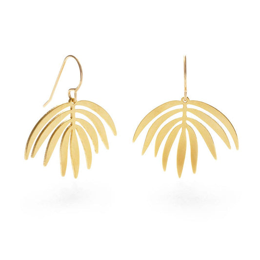 Palm Frond Earrings - Dear John