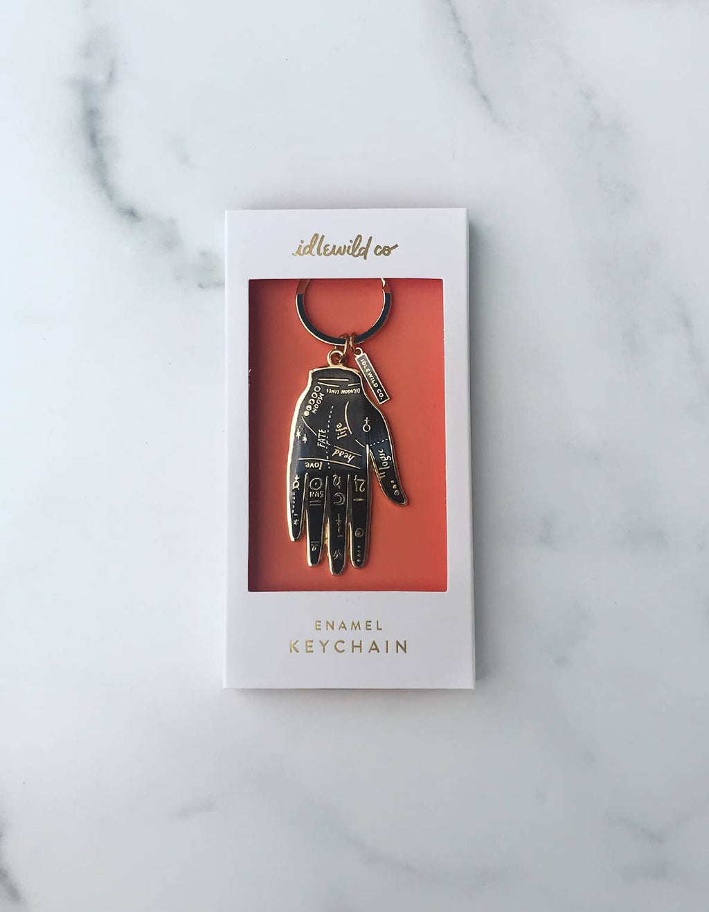 Palmistry Enamel Keychain — Idlewild Co. - Dear John