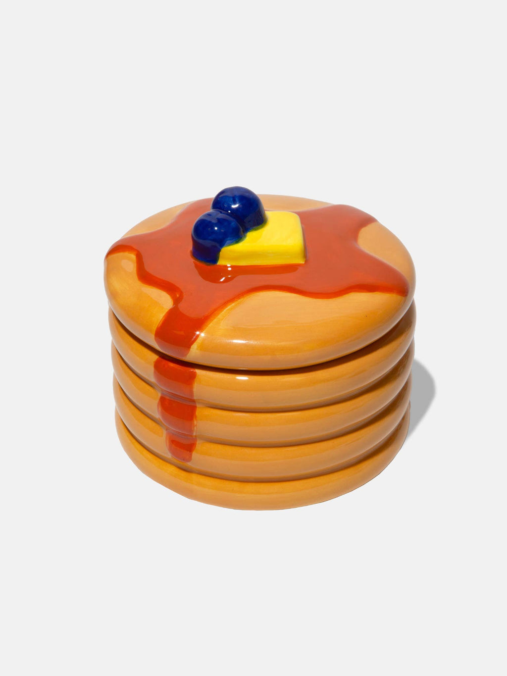 Pancakes Ceramic Storage Box - Dear John