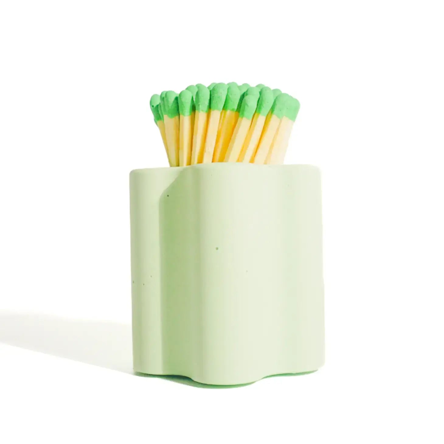Pastel Flower Vessel with Colorful Matchsticks - Dear John