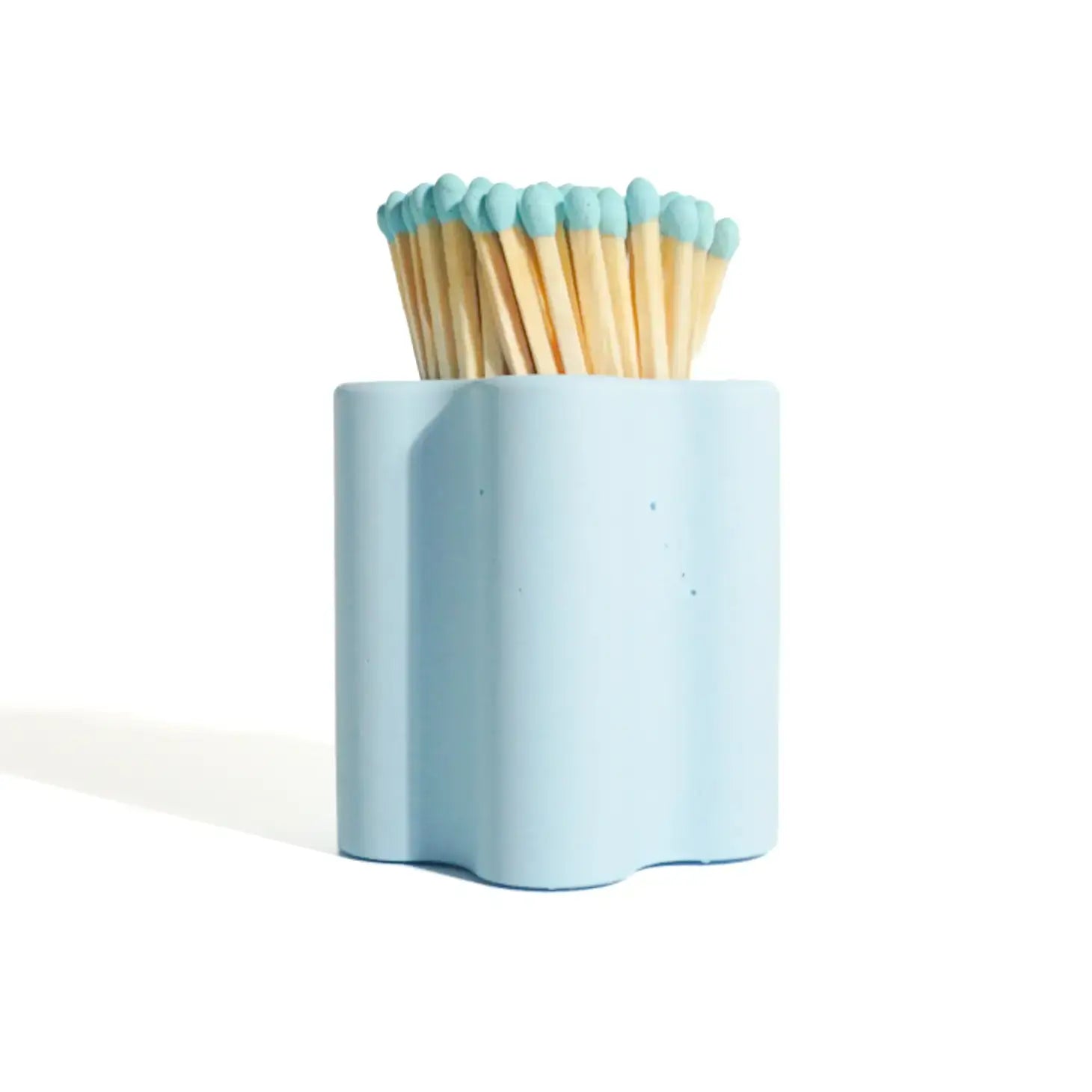 Pastel Flower Vessel with Colorful Matchsticks - Dear John