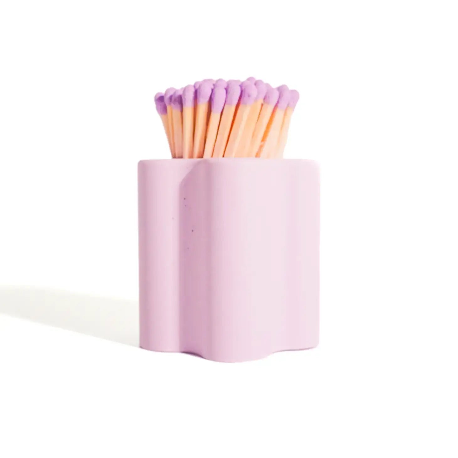 Pastel Flower Vessel with Colorful Matchsticks - Dear John