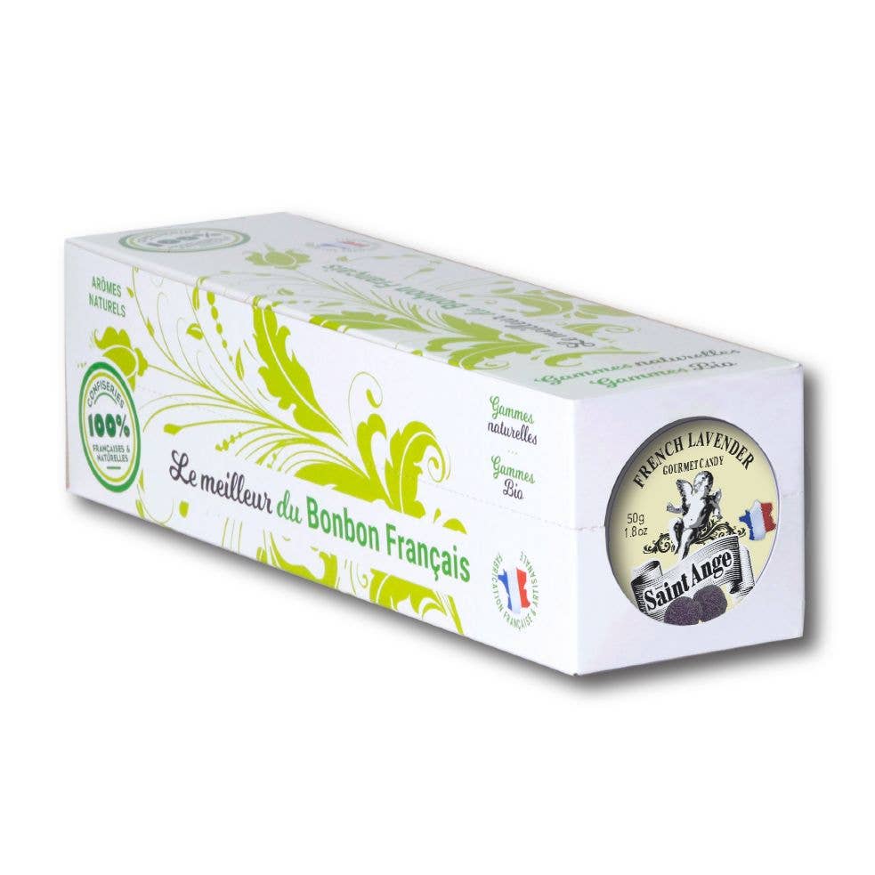 Pastilles Saint - Ange — Bonbons Traditionnels 100% Français (Lavender Flavor) - Dear John