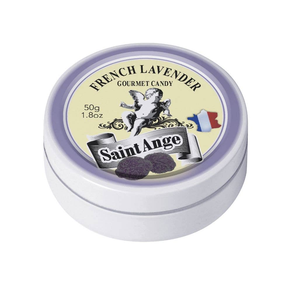 Pastilles Saint - Ange — Bonbons Traditionnels 100% Français (Lavender Flavor) - Dear John