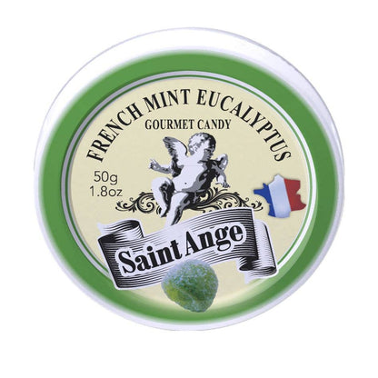 Pastilles Saint - Ange — Traditional Candies 100% French (Gum Arabic • Mint • Eucalyptus) - Dear John