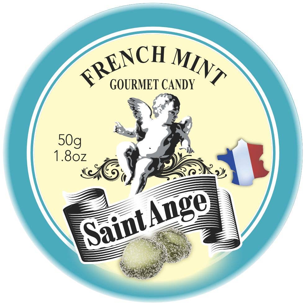 Pastilles Saint - Ange — Traditional Candies 100% French (Mint Flavor) - Dear John