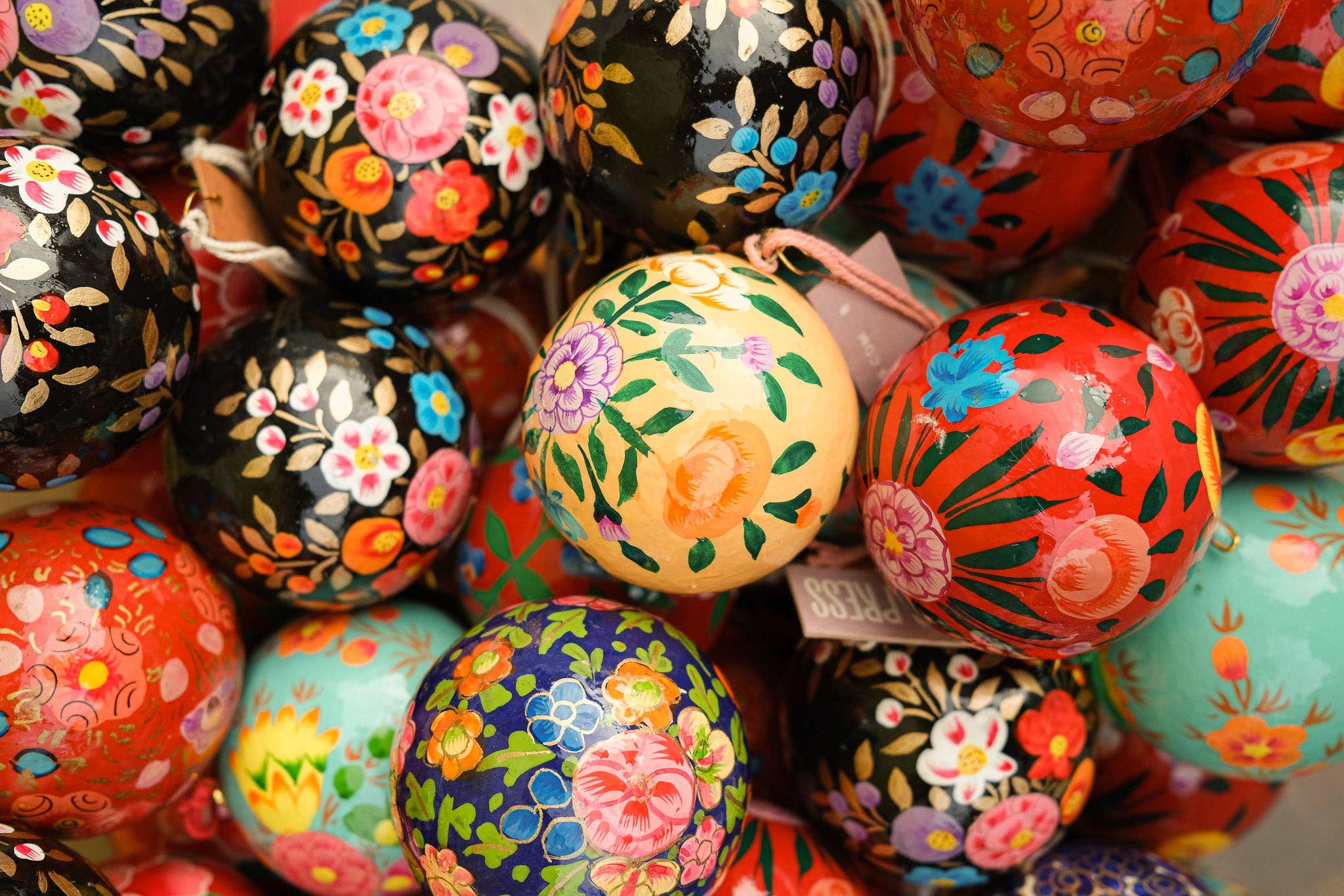 Peach Garden Bauble - Dear John