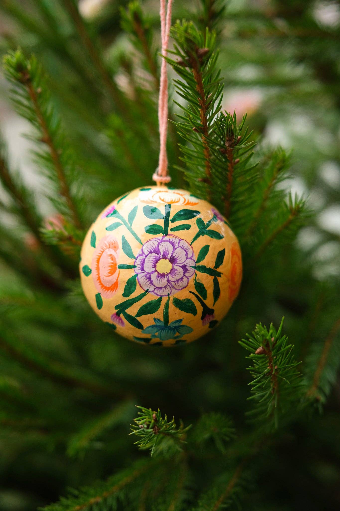 Peach Garden Bauble - Dear John